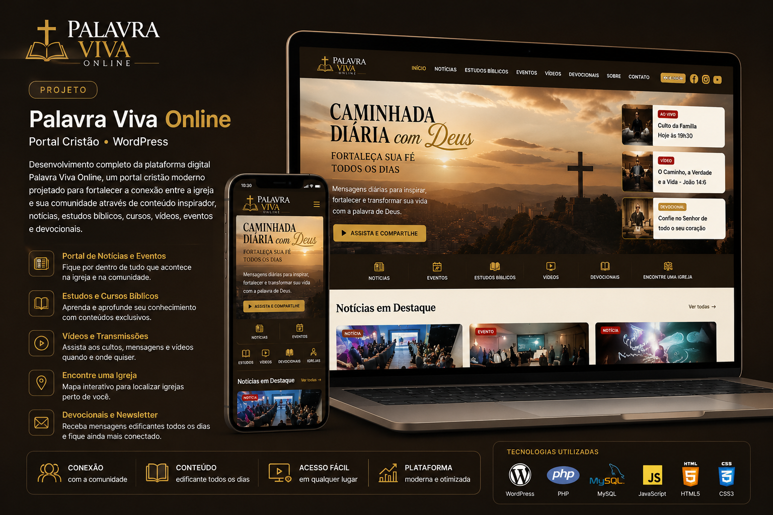 Projeto: Palavra Viva Online